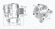 Generator 12 V MAGNETI MARELLI 063739064010