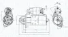Starter 12 V 1,7 kW MAGNETI MARELLI 063721172010