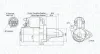 Starter 12 V 0,8 kW MAGNETI MARELLI 063721452010 Bild Starter 12 V 0,8 kW MAGNETI MARELLI 063721452010