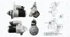 Starter 12 V 1,4 kW MAGNETI MARELLI 063723537010