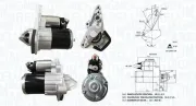Starter 12 V 1,4 kW MAGNETI MARELLI 063723537010