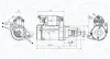 Starter 12 V 1,7 kW MAGNETI MARELLI 063725589010 Bild Starter 12 V 1,7 kW MAGNETI MARELLI 063725589010
