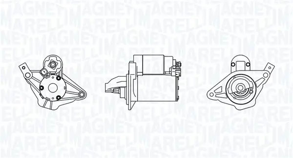 Starter 12 V 1,9 kW MAGNETI MARELLI 063720600310