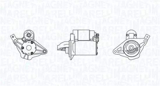 Starter 12 V 1,9 kW MAGNETI MARELLI 063720600310 Bild Starter 12 V 1,9 kW MAGNETI MARELLI 063720600310