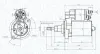 Starter 12 V 1,4 kW MAGNETI MARELLI 063720601010