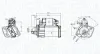 Starter 12 V 1,7 kW MAGNETI MARELLI 063726375010 Bild Starter 12 V 1,7 kW MAGNETI MARELLI 063726375010