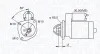 Starter 12 V 1,4 kW MAGNETI MARELLI 063521084000