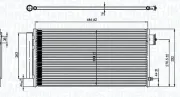 Kondensator, Klimaanlage MAGNETI MARELLI 350203791000