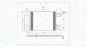Kondensator, Klimaanlage MAGNETI MARELLI 350203792000