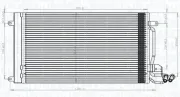 Kondensator, Klimaanlage MAGNETI MARELLI 350203821000