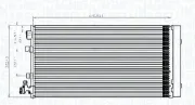 Kondensator, Klimaanlage MAGNETI MARELLI 350203826000