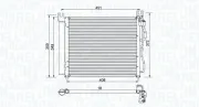 Kondensator, Klimaanlage MAGNETI MARELLI 350203952000