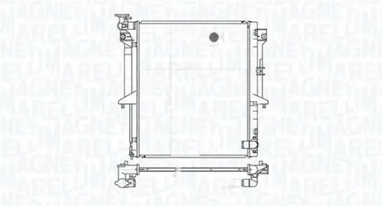 Kühler, Motorkühlung MAGNETI MARELLI 350213177300 Bild Kühler, Motorkühlung MAGNETI MARELLI 350213177300