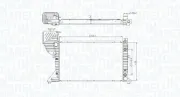 Kühler, Motorkühlung MAGNETI MARELLI 350213177500