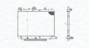 Kühler, Motorkühlung MAGNETI MARELLI 350213182800