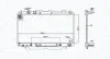 Kühler, Motorkühlung MAGNETI MARELLI 350213183200 Bild Kühler, Motorkühlung MAGNETI MARELLI 350213183200
