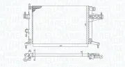 Kühler, Motorkühlung MAGNETI MARELLI 350213191600