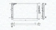 Kühler, Motorkühlung MAGNETI MARELLI 350213191700