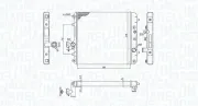 Kühler, Motorkühlung MAGNETI MARELLI 350213193100