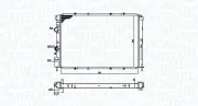 Kühler, Motorkühlung MAGNETI MARELLI 350213193600