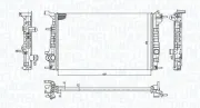 Kühler, Motorkühlung MAGNETI MARELLI 350213199200