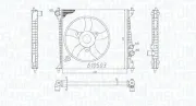 Kühler, Motorkühlung MAGNETI MARELLI 350213200500