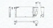 Kühler, Motorkühlung MAGNETI MARELLI 350213381000