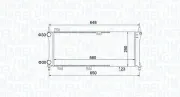 Kühler, Motorkühlung MAGNETI MARELLI 350213814000