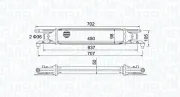 Ladeluftkühler MAGNETI MARELLI 351319204110