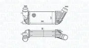 Ladeluftkühler MAGNETI MARELLI 351319204260