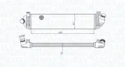 Ladeluftkühler MAGNETI MARELLI 351319204370