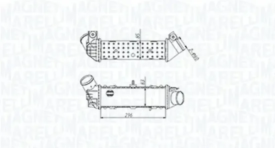 Ladeluftkühler MAGNETI MARELLI 351319204490 Bild Ladeluftkühler MAGNETI MARELLI 351319204490