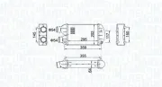 Ladeluftkühler MAGNETI MARELLI 351319204510