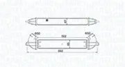 Ladeluftkühler MAGNETI MARELLI 351319204610