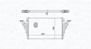 Ladeluftkühler MAGNETI MARELLI 351319204650