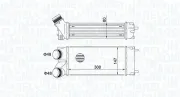 Ladeluftkühler MAGNETI MARELLI 351319204670