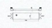 Ladeluftkühler MAGNETI MARELLI 351319204790