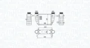 Ladeluftkühler MAGNETI MARELLI 351319204850