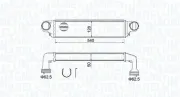 Ladeluftkühler MAGNETI MARELLI 351319204890