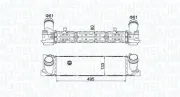 Ladeluftkühler MAGNETI MARELLI 351319204900