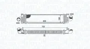Ladeluftkühler MAGNETI MARELLI 351319204980