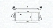 Ladeluftkühler MAGNETI MARELLI 351319205020