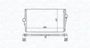 Ladeluftkühler MAGNETI MARELLI 351319205220