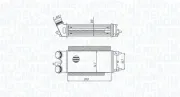Ladeluftkühler MAGNETI MARELLI 351319205290