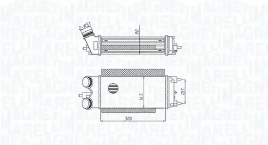 Ladeluftkühler MAGNETI MARELLI 351319205290 Bild Ladeluftkühler MAGNETI MARELLI 351319205290