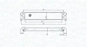 Ladeluftkühler MAGNETI MARELLI 351319205300