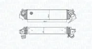 Ladeluftkühler MAGNETI MARELLI 351319205560