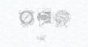 Innenraumgebläse 12 V MAGNETI MARELLI 069412236010