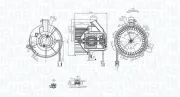 Innenraumgebläse 12 V MAGNETI MARELLI 069412290010