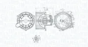Innenraumgebläse 12 V MAGNETI MARELLI 069412367010